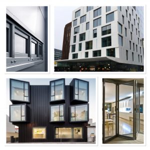 popular Commercial aluminium windows and doors
