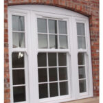 White 3 Pane SASH WINDOWS